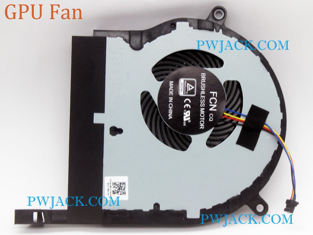 (image for) CPU GPU Fan for Asus FX504GD FX504GE FX504GM PX504GD PX504GE PX504GM TUF504GD TUF504GE TUF504GM TUF554GE TUF554GM